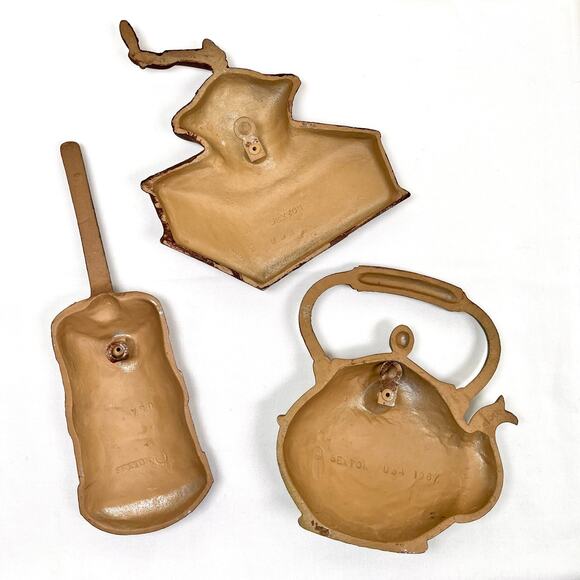 VTG 60s Sexton USA Tea Pot Homemaker Wall Hanging Cottagecore Country Homestead - Picture 2 of 11